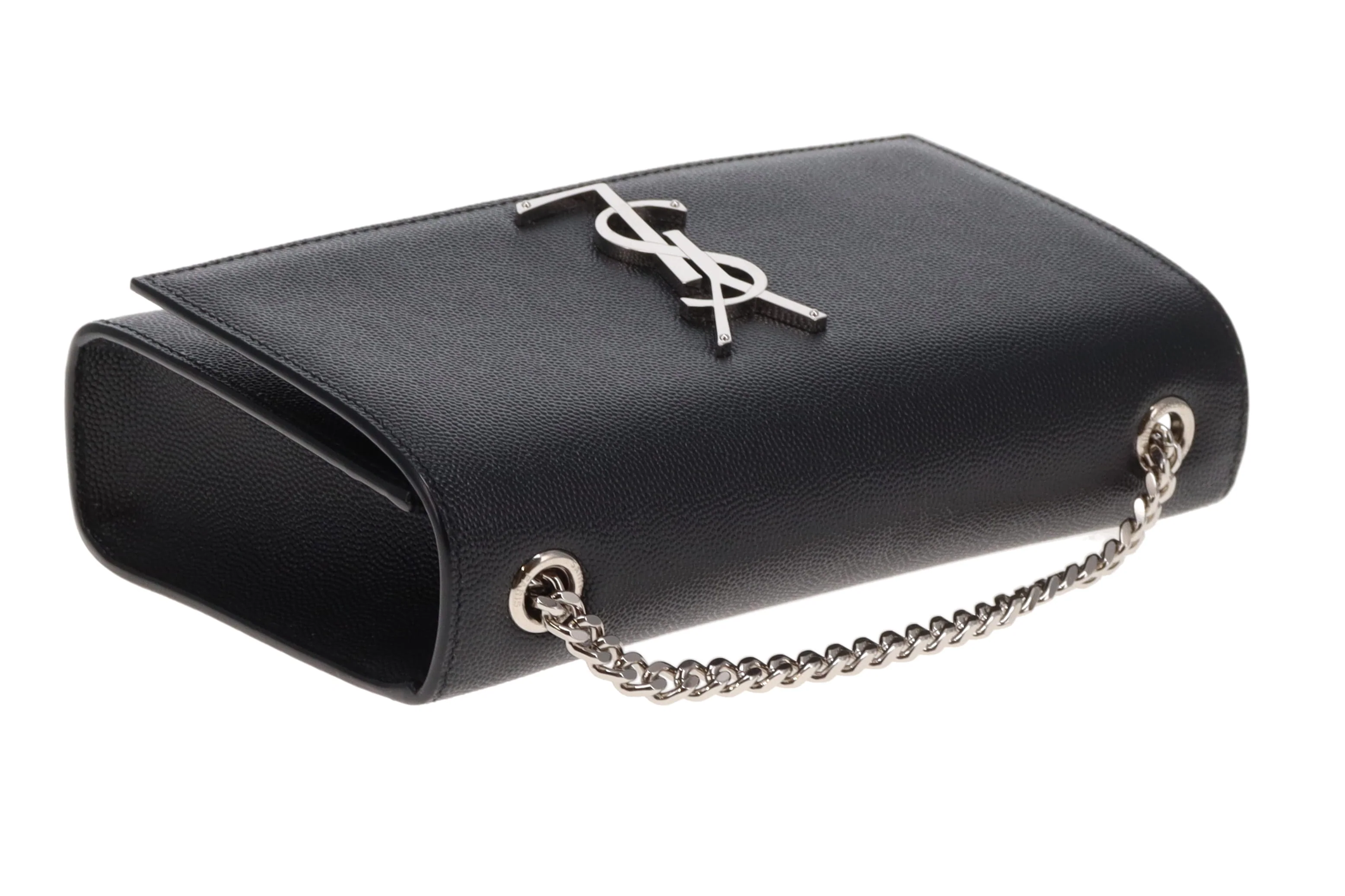 Saint Laurent Kate Small Black SHW 2024 - Image 9