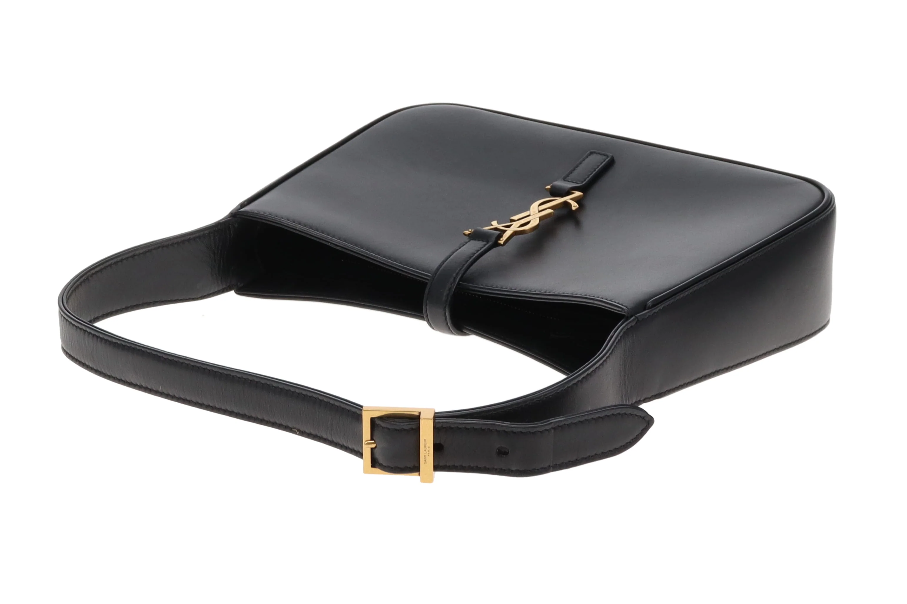 Saint Laurent Le 5 a 7 Black Smooth Leather 2023 - Image 12