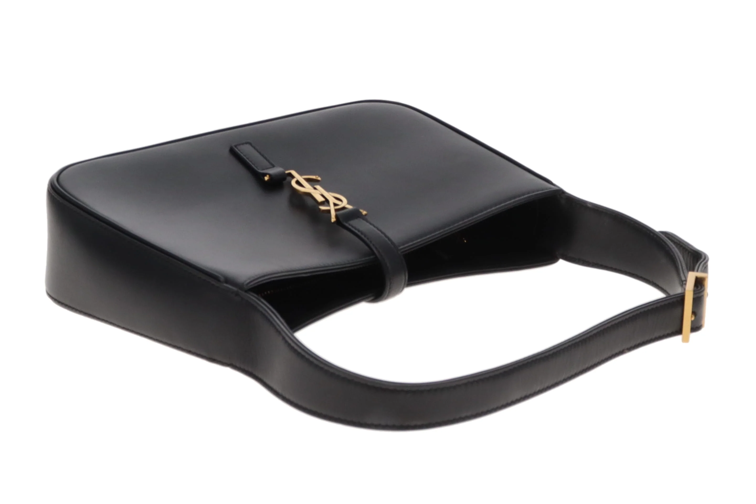 Saint Laurent Le 5 a 7 Black Smooth Leather 2023 - Image 9