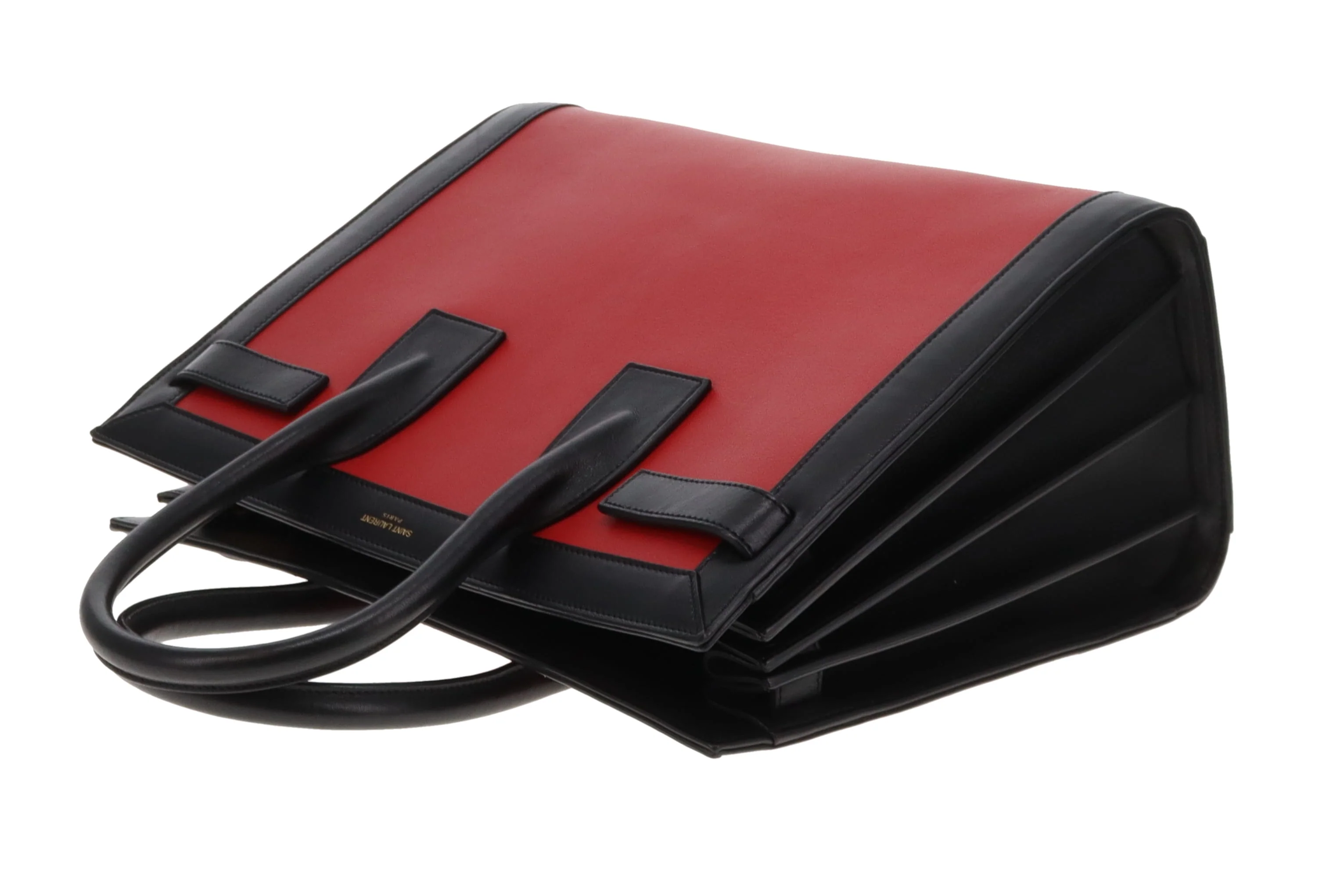 Saint Laurent Sac De Jour Small Red & Black - Image 11
