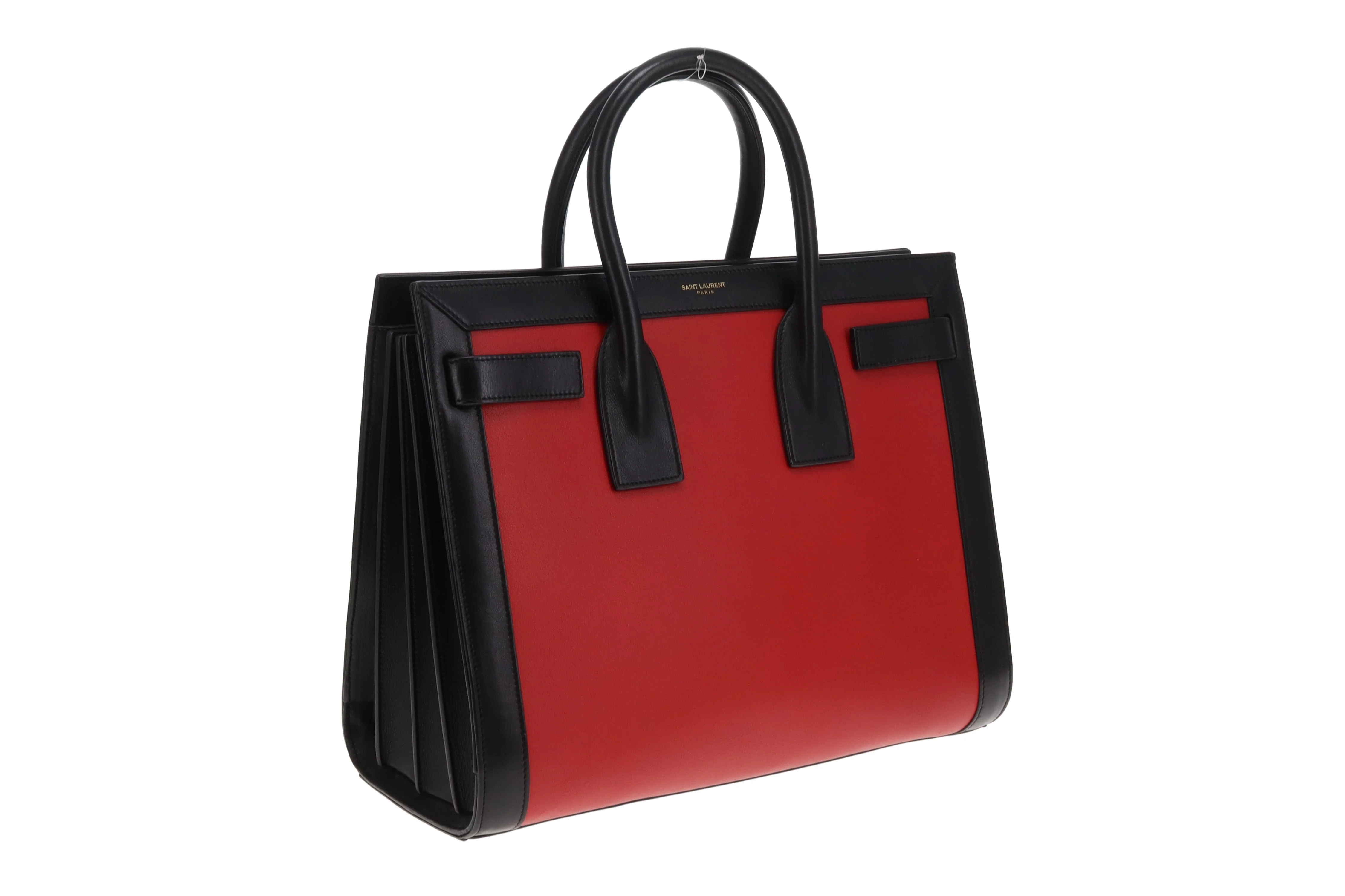 Saint Laurent Sac De Jour Small Red & Black - Image 3