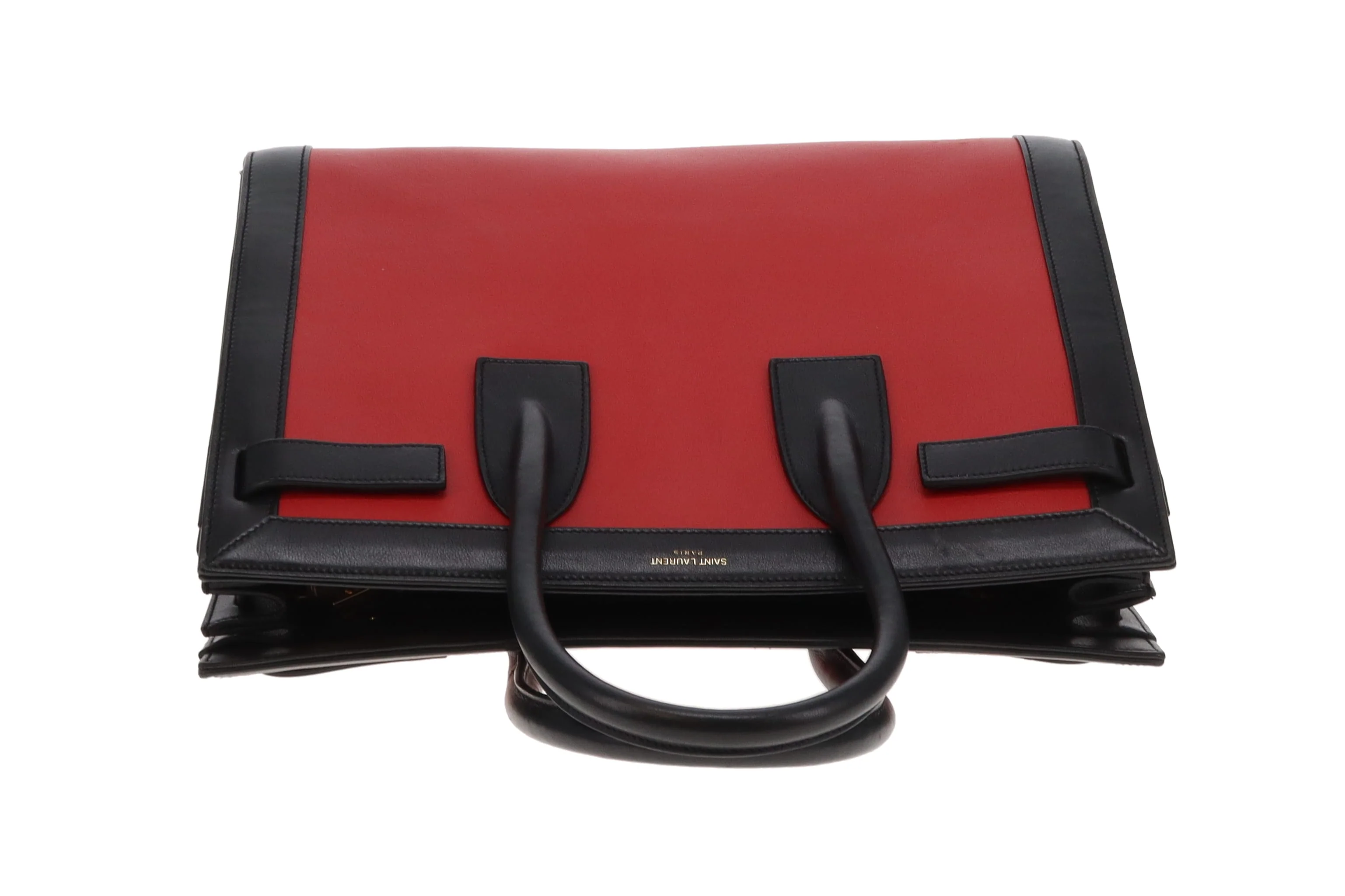 Saint Laurent Sac De Jour Small Red & Black - Image 7