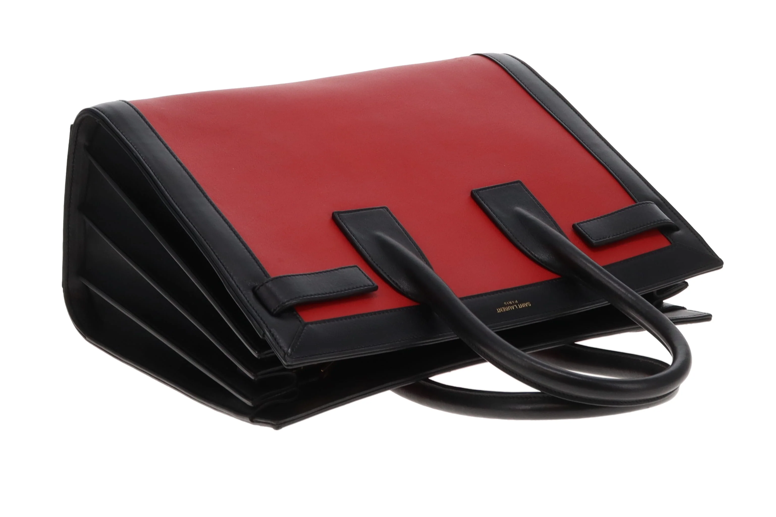 Saint Laurent Sac De Jour Small Red & Black - Image 8