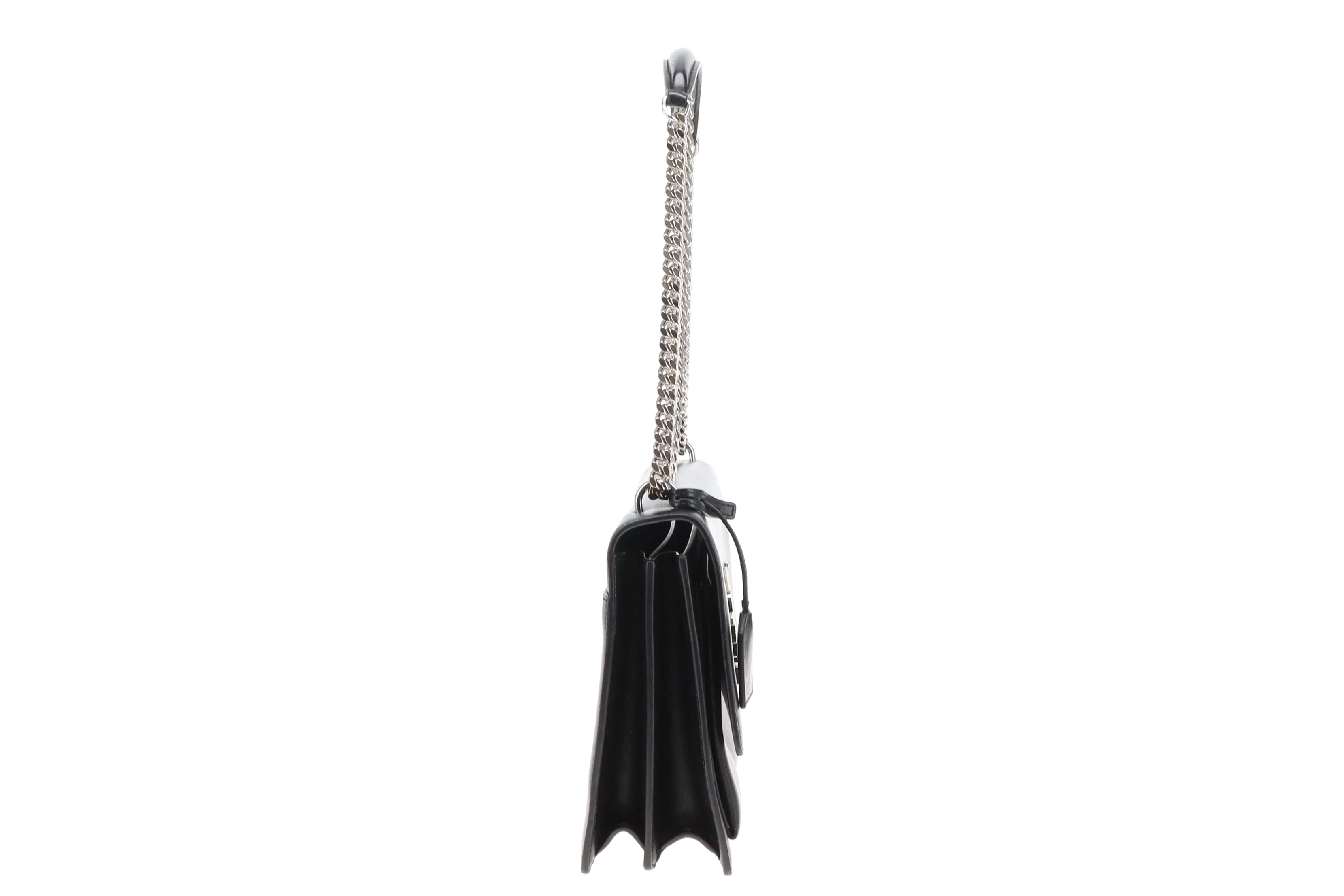 Saint Laurent Sunset Large Black Leather SHW - Image 4