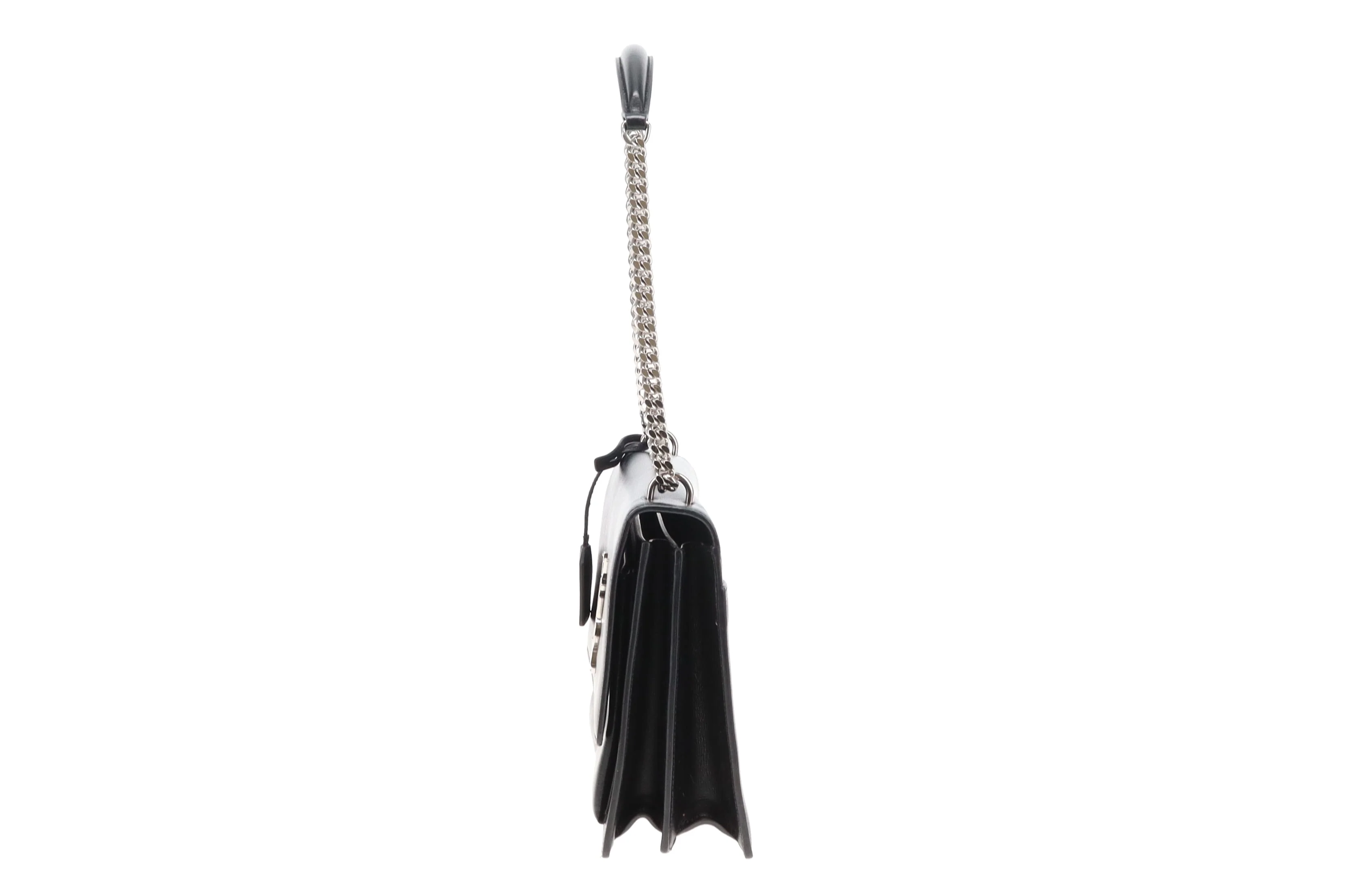 Saint Laurent Sunset Large Black Leather SHW - Image 6