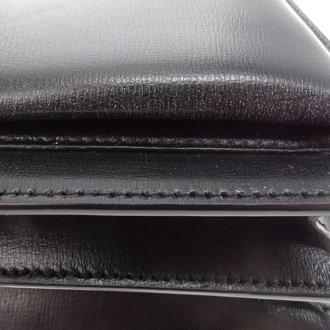 Saint Laurent Sunset Medium Black Leather SHW 2024 - Image 14