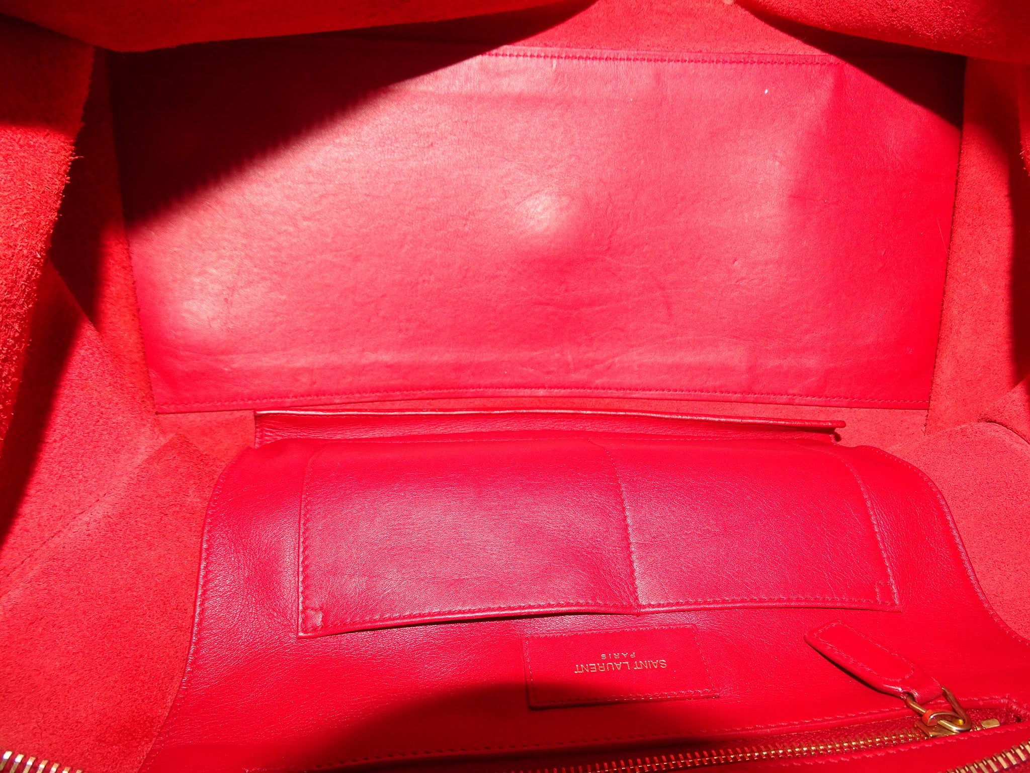 Saint Laurent Y Cabas Rouge - Image 12