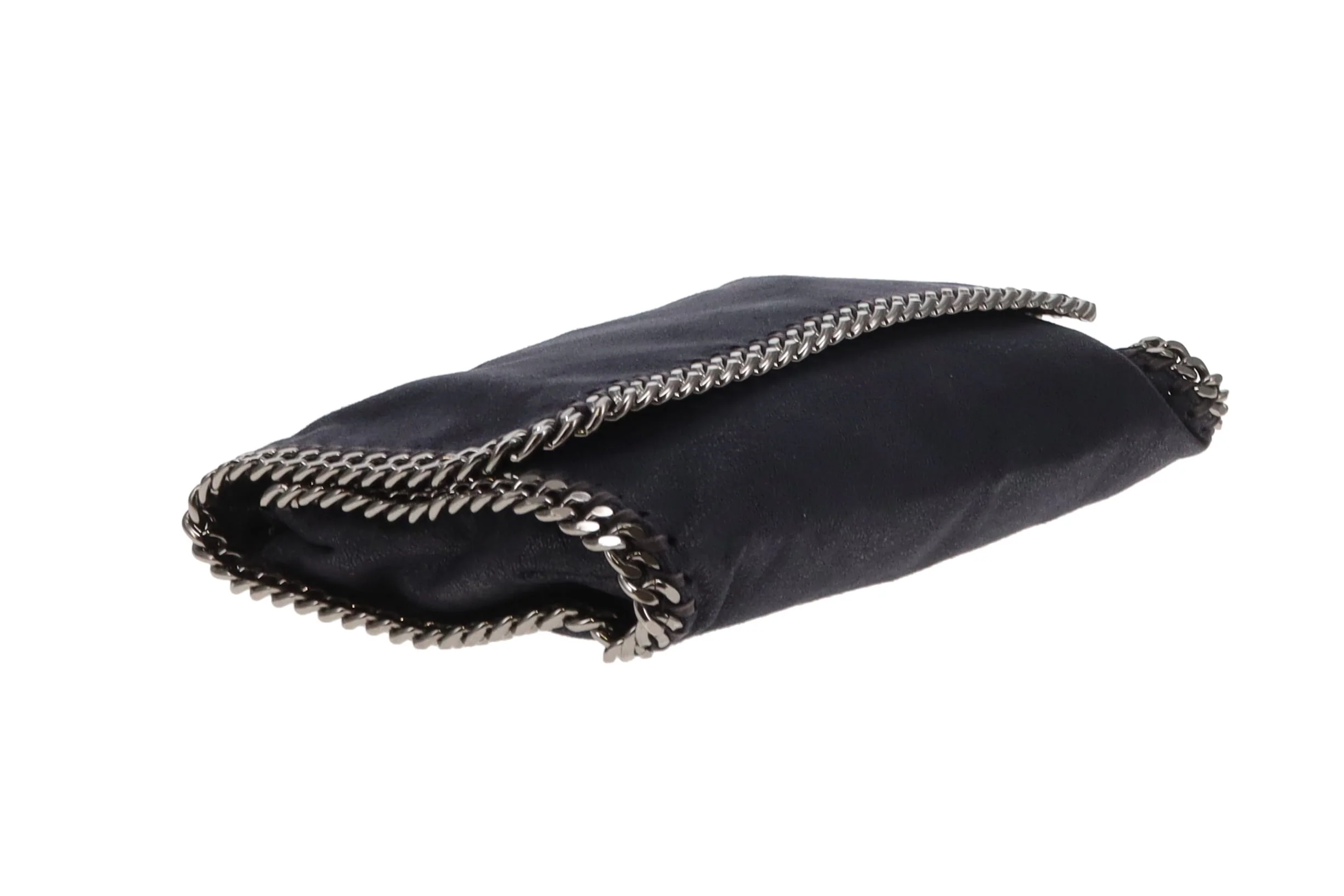 Stella McCartney Falabella Flap Shoulder Bag Navy SHW - Image 10