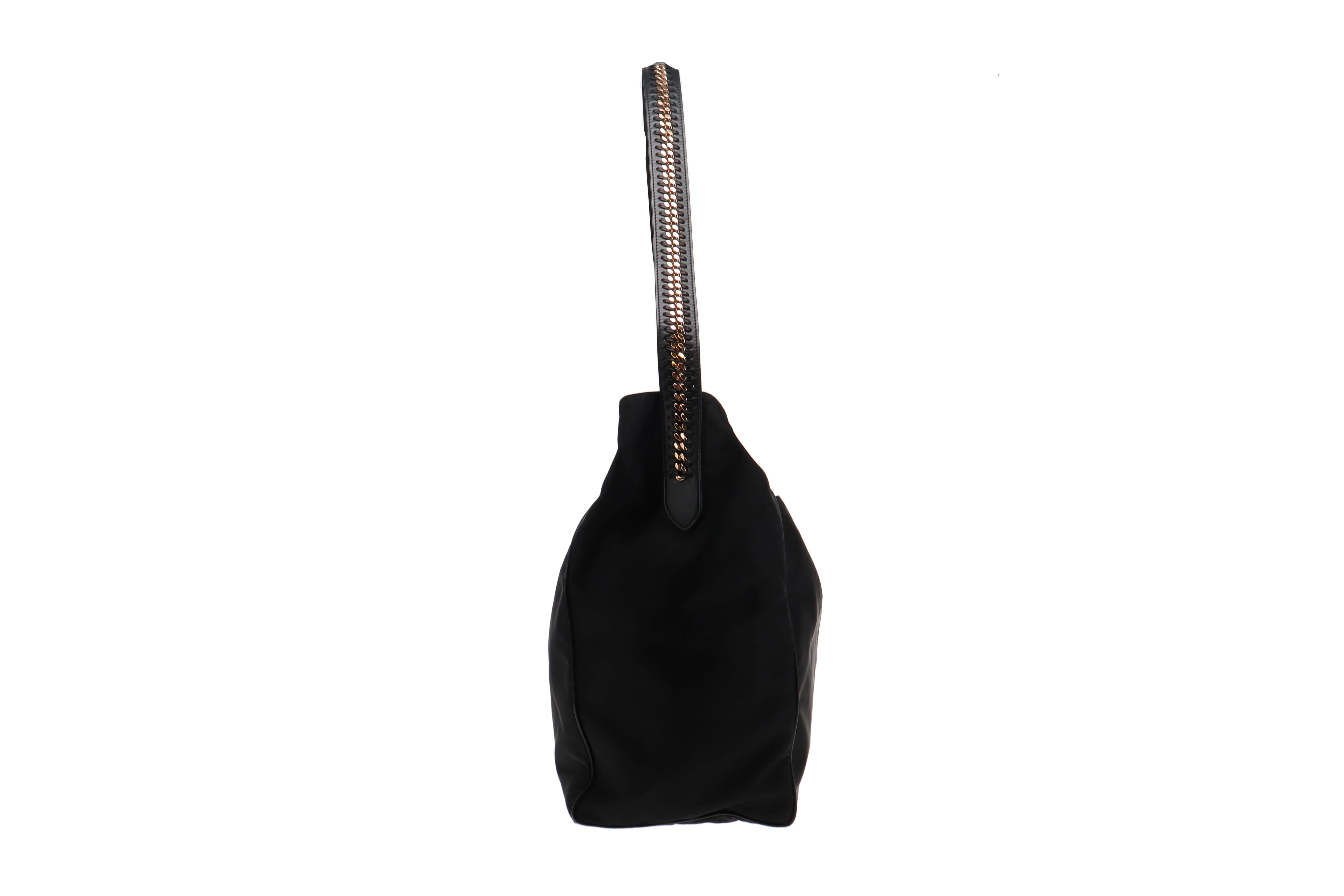 Stella McCartney Large Recycled Nylon Chain Link Tote - Image 4