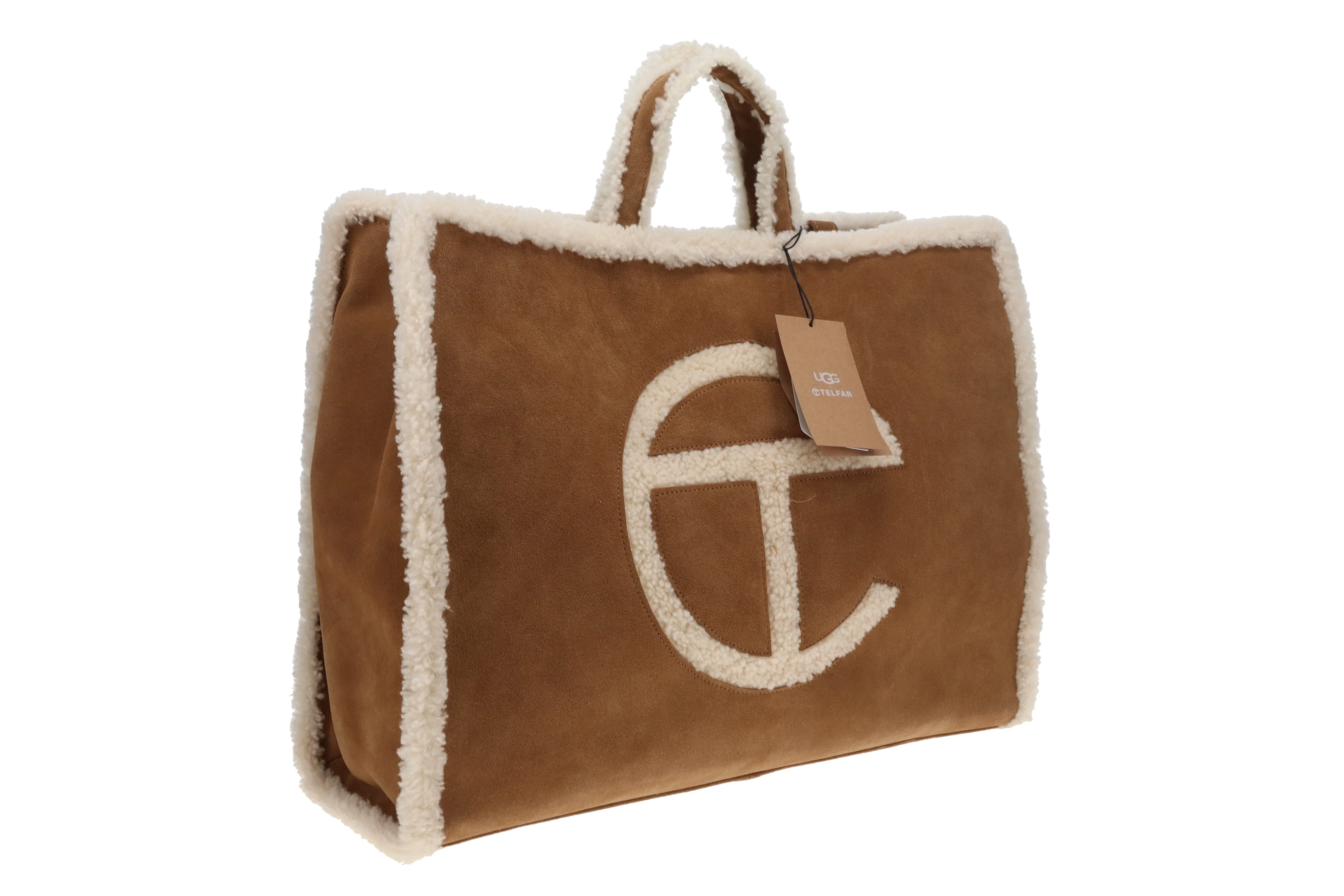 Telfar X UGG Large Shopper Chestnut - Image 4