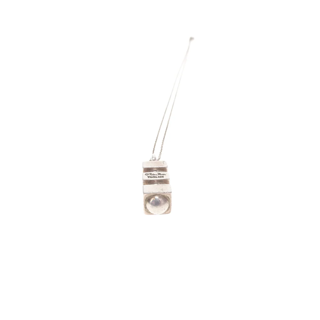 Tiffany & Co 3D Groove Necklace Paloma Picasso Sterling Silver - Image 4
