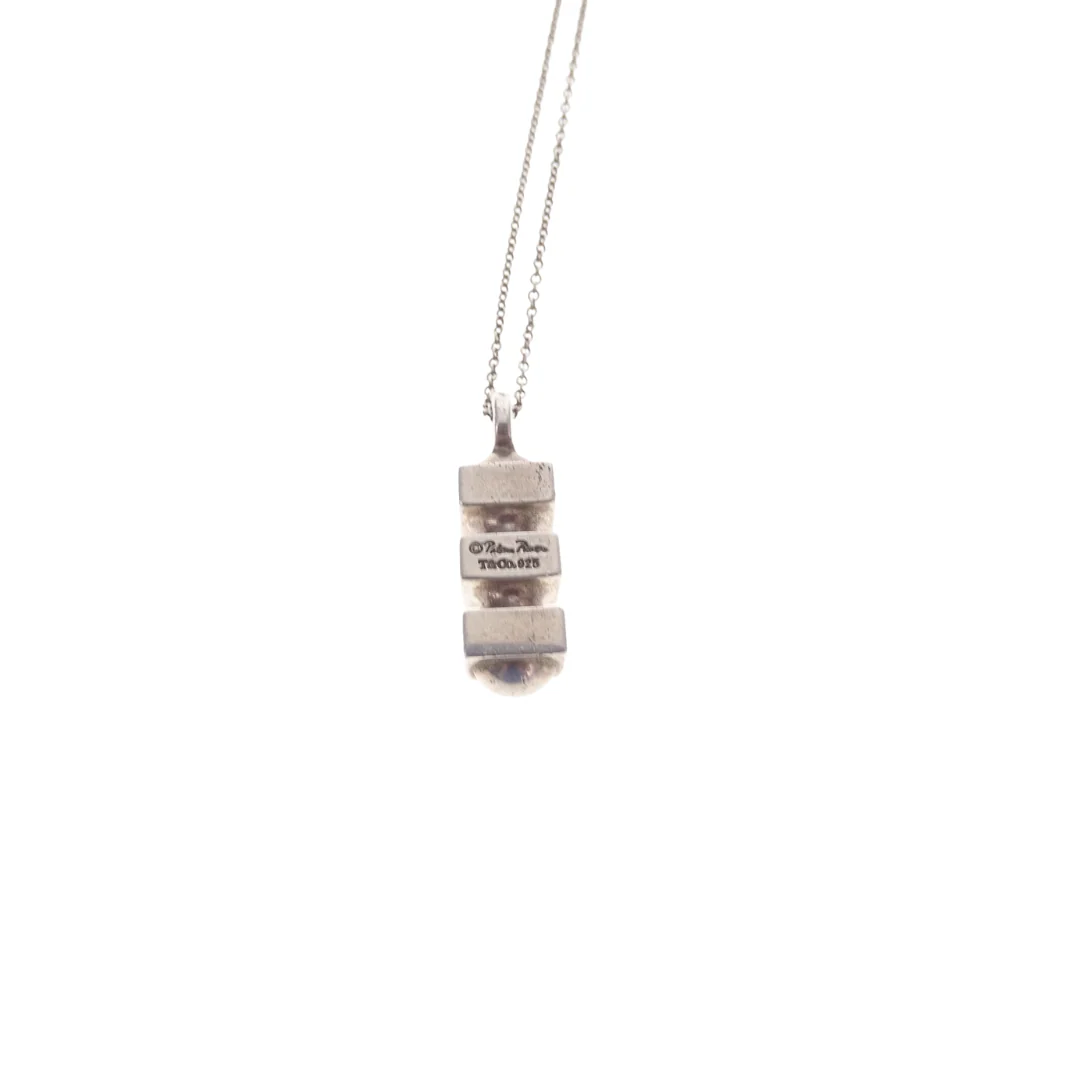 Tiffany & Co 3D Groove Necklace Paloma Picasso Sterling Silver - Image 5