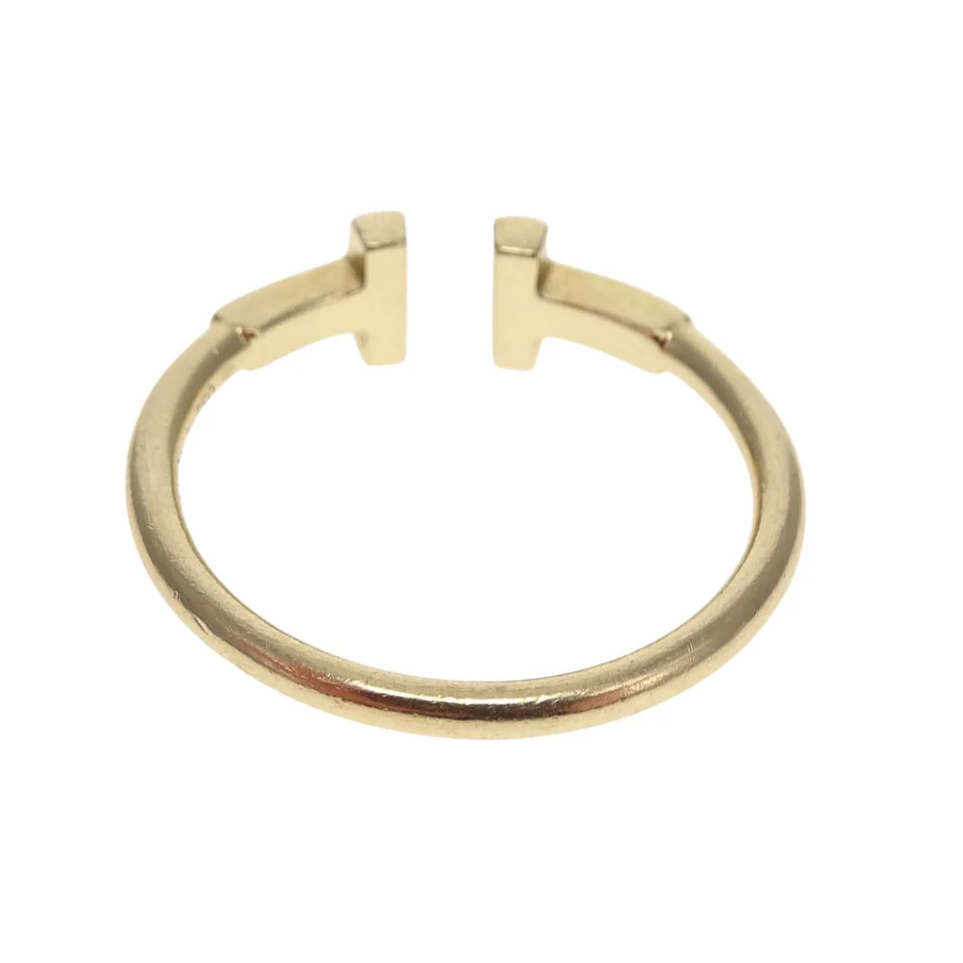Tiffany & Co T Wire Ring 18K Yellow Gold size 57 - Image 3